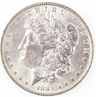 Coin 1884-O  Morgan Silver Dollar Brilliant Unc.