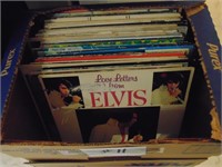 Box Lot Of 50 X LPs