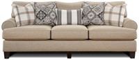 Fusion 4200/01 Whitaker Wheat Sofa & Love Seat