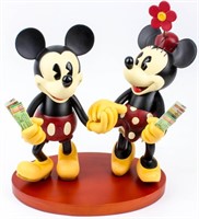 Large Mickey & Minnie Disney Parks Figure MIB