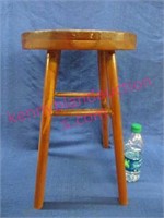 cute smaller wooden stool (18in tall)
