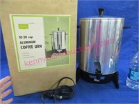 sears 10-30 cup aluminum coffee urn (with box)