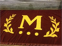 Vintage Milford school banner