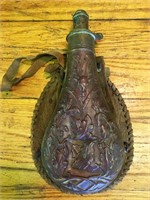 Antique powder flask