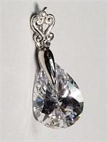 $400 14K Cubic Zirconia Pendant