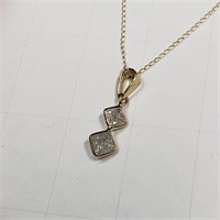 $2000 14K  Diamond Necklace