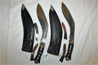 2 Indian Gurkha Knives