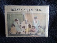 1 original Boise Capital News newspaper printed