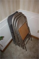 5 Folding Chairs