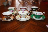 6 Cups & Saucers Made in Japan