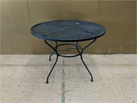 Outdoor Wrought Iron Patio Table