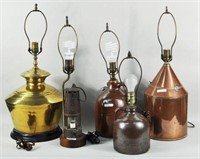 Group Five Lamps