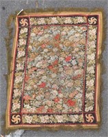 Early Continental Berlinwork Carpet