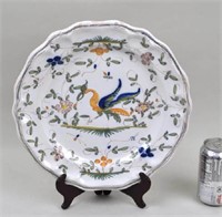 French Faience Plate