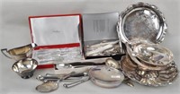 Estate Group Silverplated Table Wares
