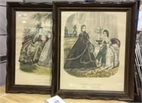 To antique lithographs