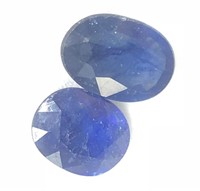 3X- genuine enhanced sapphire 6.0ct gemstones $200