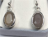 9X- sterling silver gemstone earrings $120