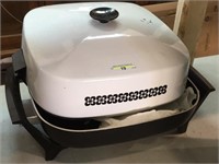 Working electric griddle