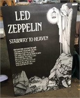 Led Zeppelin laminated poster