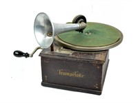 Trumpetone Hand Crank Horn Disc Phonograph