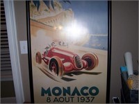 Monaco Framed Poster