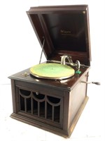 Starr Hand Crank Disc Tabletop Phonograph