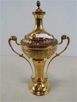MAPPINS .375 GOLD PLATED COVERED URN