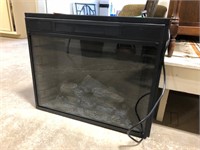HOOVER VENT FREE FIREPLACE INSERT W/ HEATER