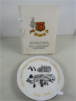 125TH ANNIVERSARY OSCVI YEARBOOK AND PLATE