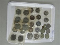 TRAY: APPROX. 30 CCCP COINS