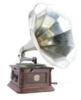 Columbia BI Sterling Horn Phonograph