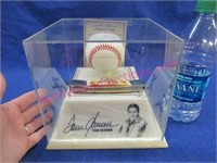 tom seaver signed baseball -knife -display (nice)