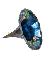 Edison Cylinder Flowered Phonograph Horn