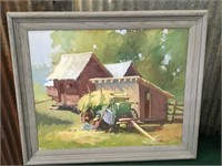 "Hay Wagon" by Lee Freppon