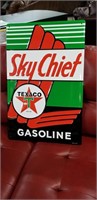Sky Chief Gasoline Sign