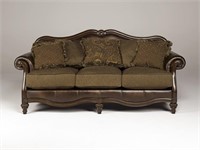 Ashley 843 Claremore Large Designer Sofa