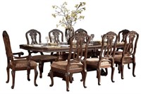 Ashley North Shore Pedestal Table & 6 Chairs