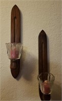 2pc Wooden Wall Decor