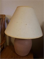 Ceramic Base Lamp, W/ Shade #1