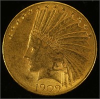 1912 10$ INDIAN GOLD COIN