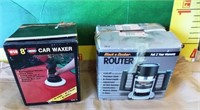 600 - CAR WAXER AND ROUTER IN BOX