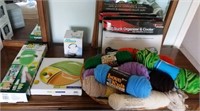 300 - LOT OF MISC NEW BOXED ITEMS & YARN