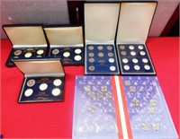 51 - LOT OF QUARTER COIN SETS (NOT ALL COMPLETE)