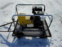 McCulloch Mite E generator on cart, 10hp, has n