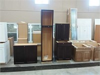 4 new cabinets, base unit 231/2" wide, 24" deep,