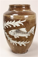 Chinese Cizhou Stoneware Vase,