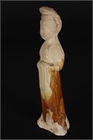 Chinese Tang Pottery Figure of a Lady,