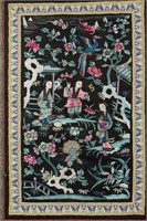 Framed Chinese Textile,