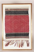 Framed Laos Textile,